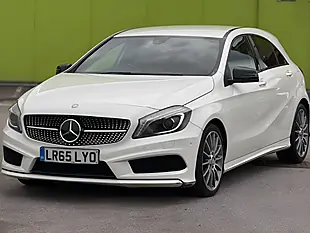 Used 2015 Mercedes-Benz a Class AMG Night Edition White - Interior and Exterior details 4
