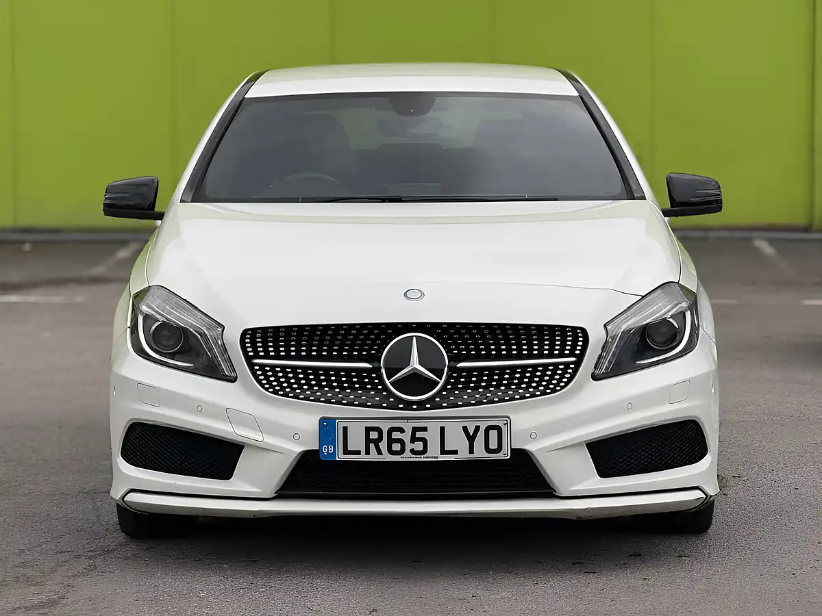 Used 2015 Mercedes-Benz a Class AMG Night Edition White - Interior and Exterior details 5