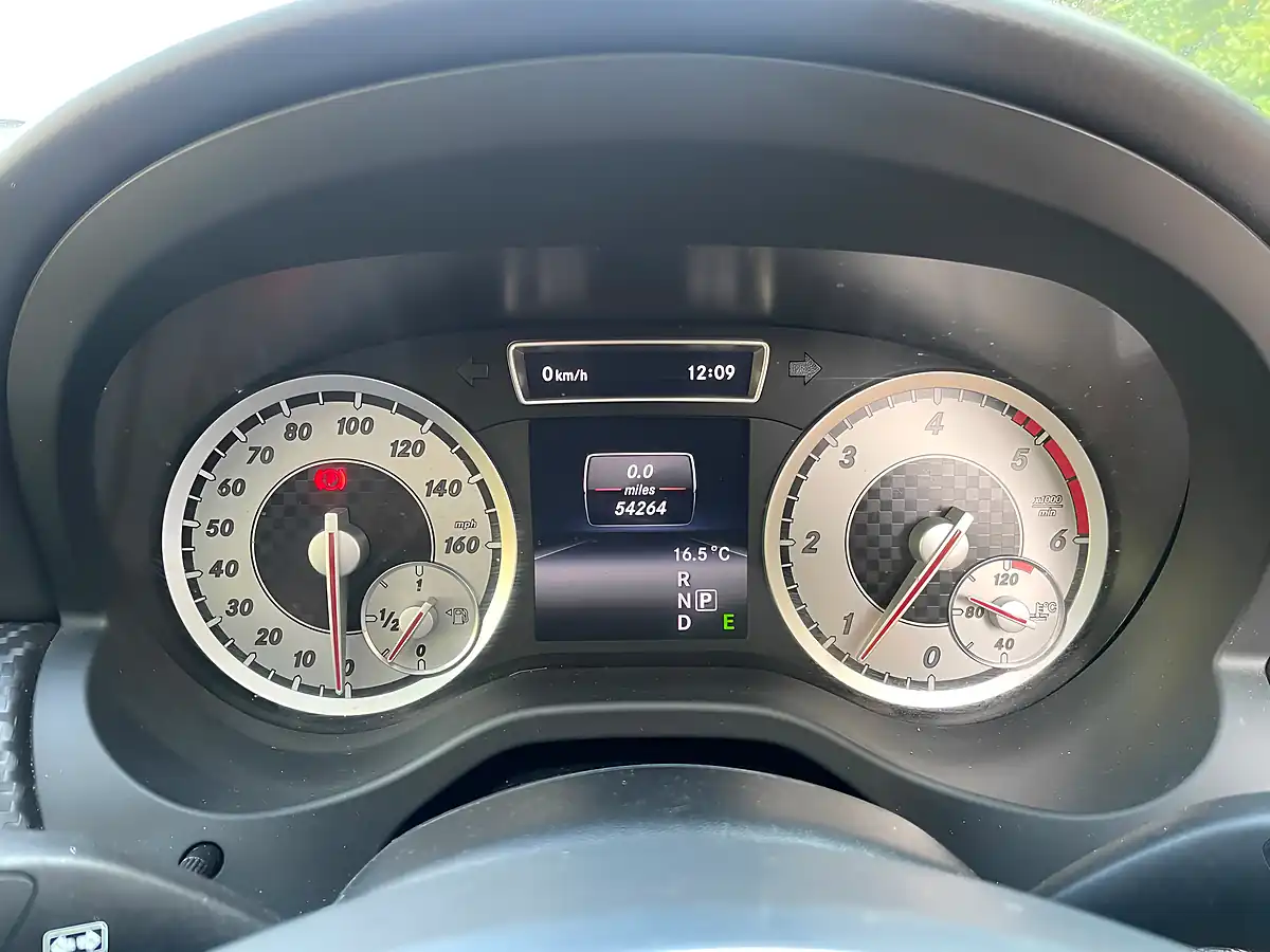 Used 2015 Mercedes-Benz a Class AMG Night Edition White - Interior and Exterior details 11
