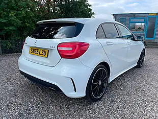 Used 2015 Mercedes-Benz a Class AMG Night Edition White - Interior and Exterior details 3