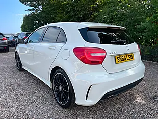 Used 2015 Mercedes-Benz a Class AMG Night Edition White - Interior and Exterior details 4