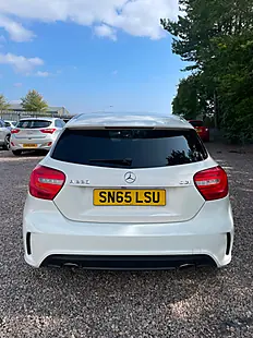 Used 2015 Mercedes-Benz a Class AMG Night Edition White - Interior and Exterior details 8