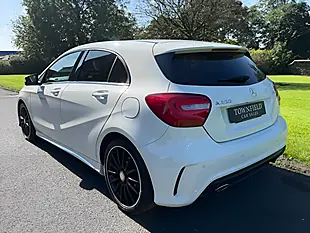 Used 2015 Mercedes-Benz a Class AMG Night Edition White - Interior and Exterior details 10