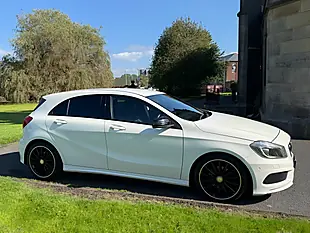 Used 2015 Mercedes-Benz a Class AMG Night Edition White - Interior and Exterior details 15