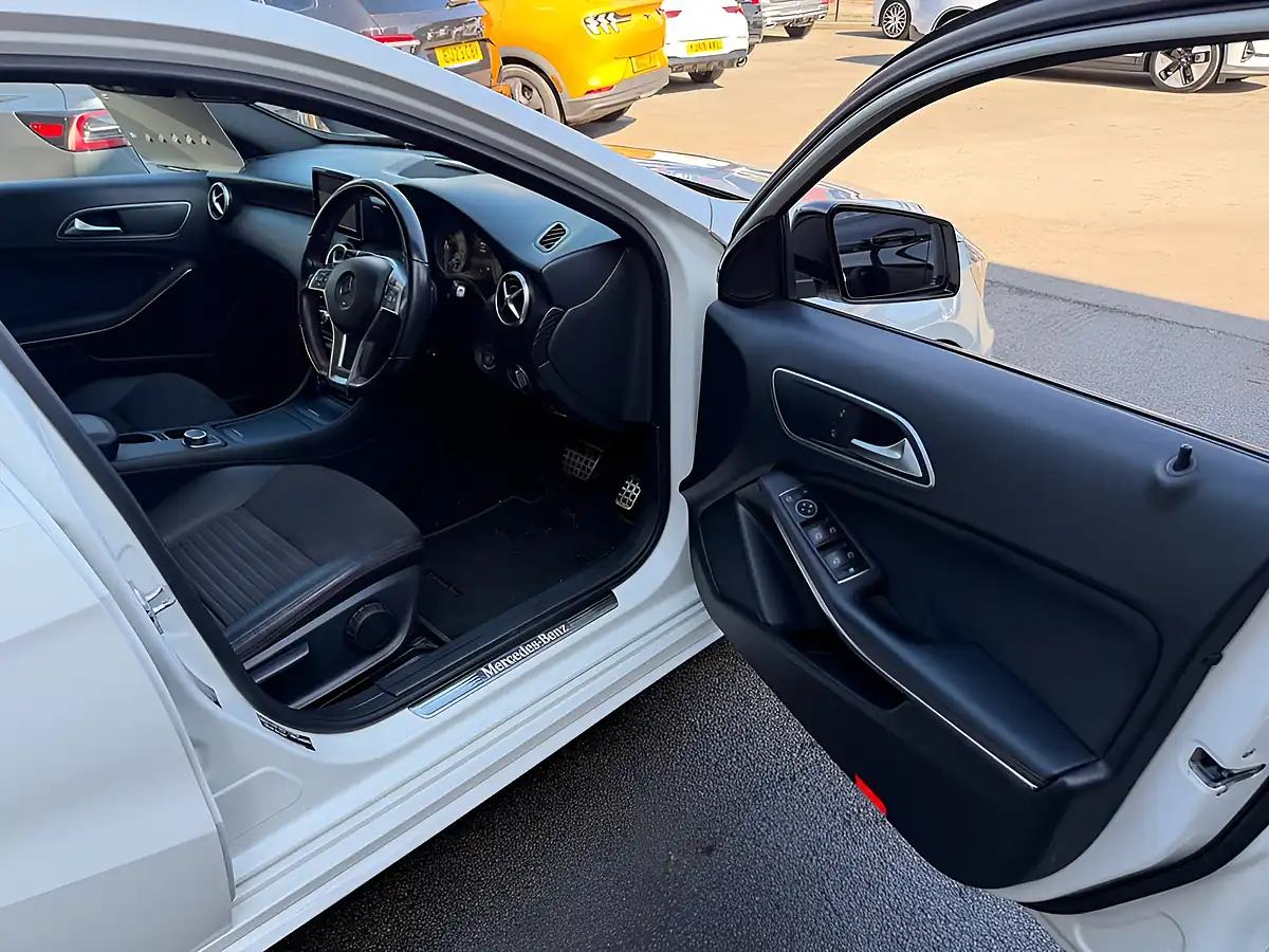 Used 2015 Mercedes-Benz a Class AMG Night Edition White - Interior and Exterior details 19