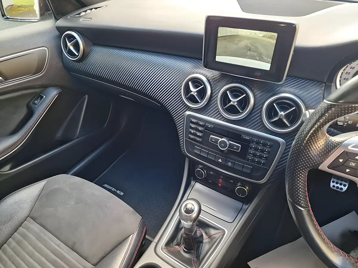 Used 2015 Mercedes-Benz a Class AMG Night Edition White - Interior and Exterior details 10