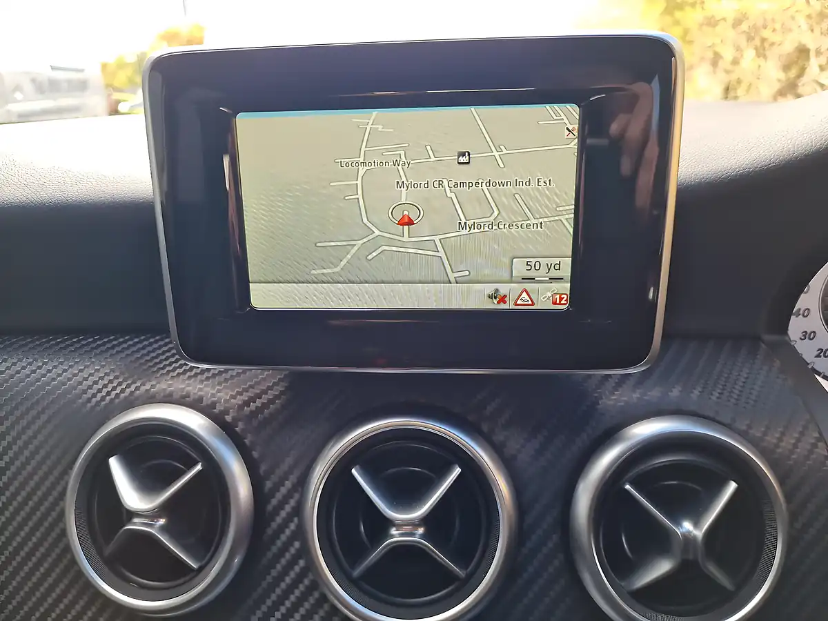 Used 2015 Mercedes-Benz a Class AMG Night Edition White - Interior and Exterior details 11