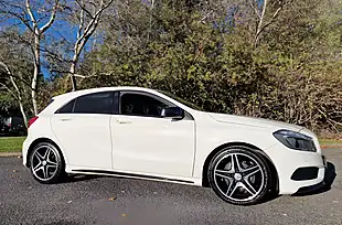 Used 2015 Mercedes-Benz a Class AMG Night Edition White - Interior and Exterior details 6