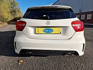 Used 2015 Mercedes-Benz a Class AMG Night Edition White - Interior and Exterior details 9