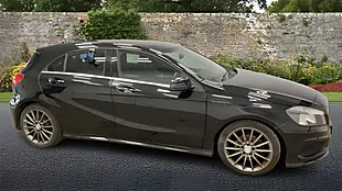 Used 2015 Mercedes-Benz a Class AMG Sport Black - Interior and Exterior details 4