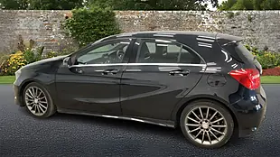 Used 2015 Mercedes-Benz a Class AMG Sport Black - Interior and Exterior details 6
