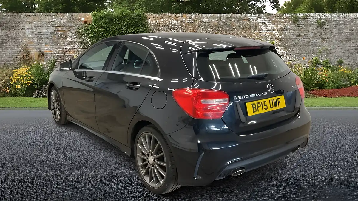 Used 2015 Mercedes-Benz a Class AMG Sport Black - Interior and Exterior details 8