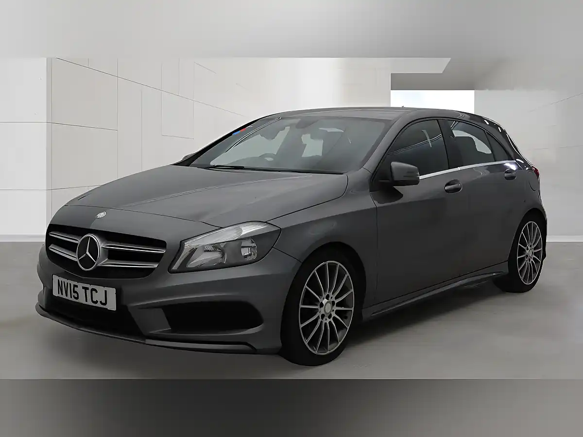 Used 2015 Mercedes-Benz a Class AMG Sport Grey - Front View