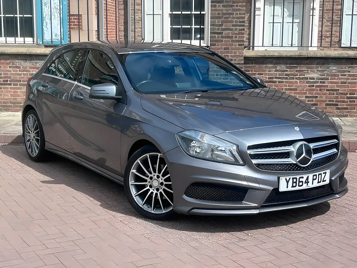 Used 2015 Mercedes-Benz a Class AMG Sport Grey - Front View