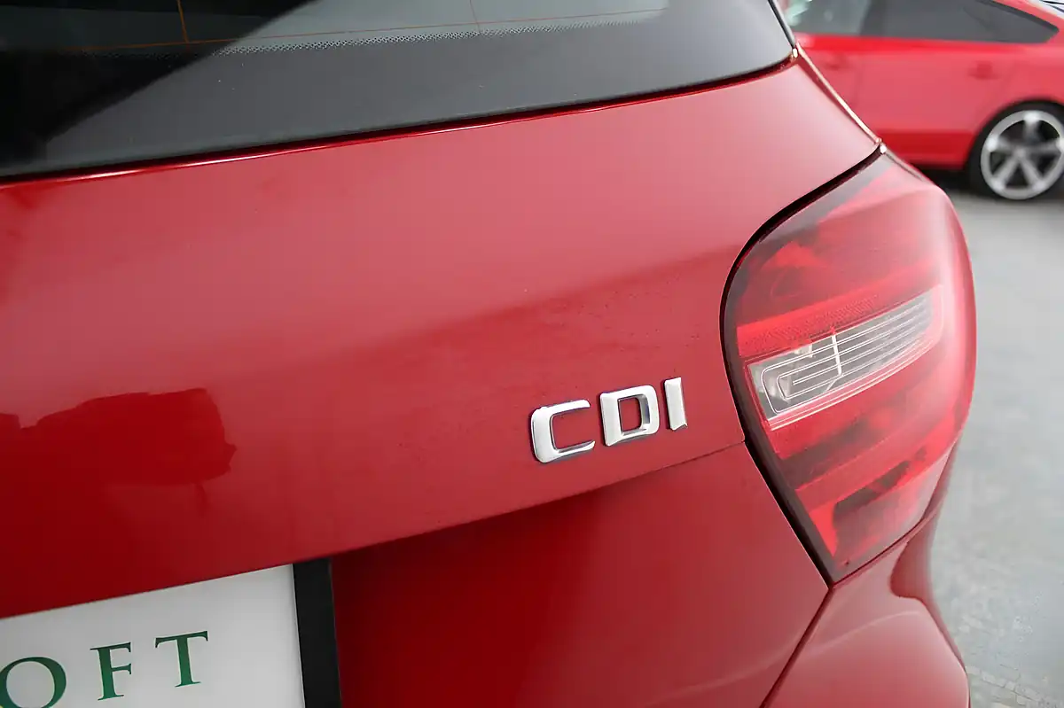 Used 2015 Mercedes-Benz a Class AMG Sport Red - Interior and Exterior details 10