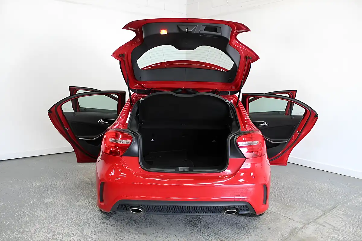 Used 2015 Mercedes-Benz a Class AMG Sport Red - Interior and Exterior details 11