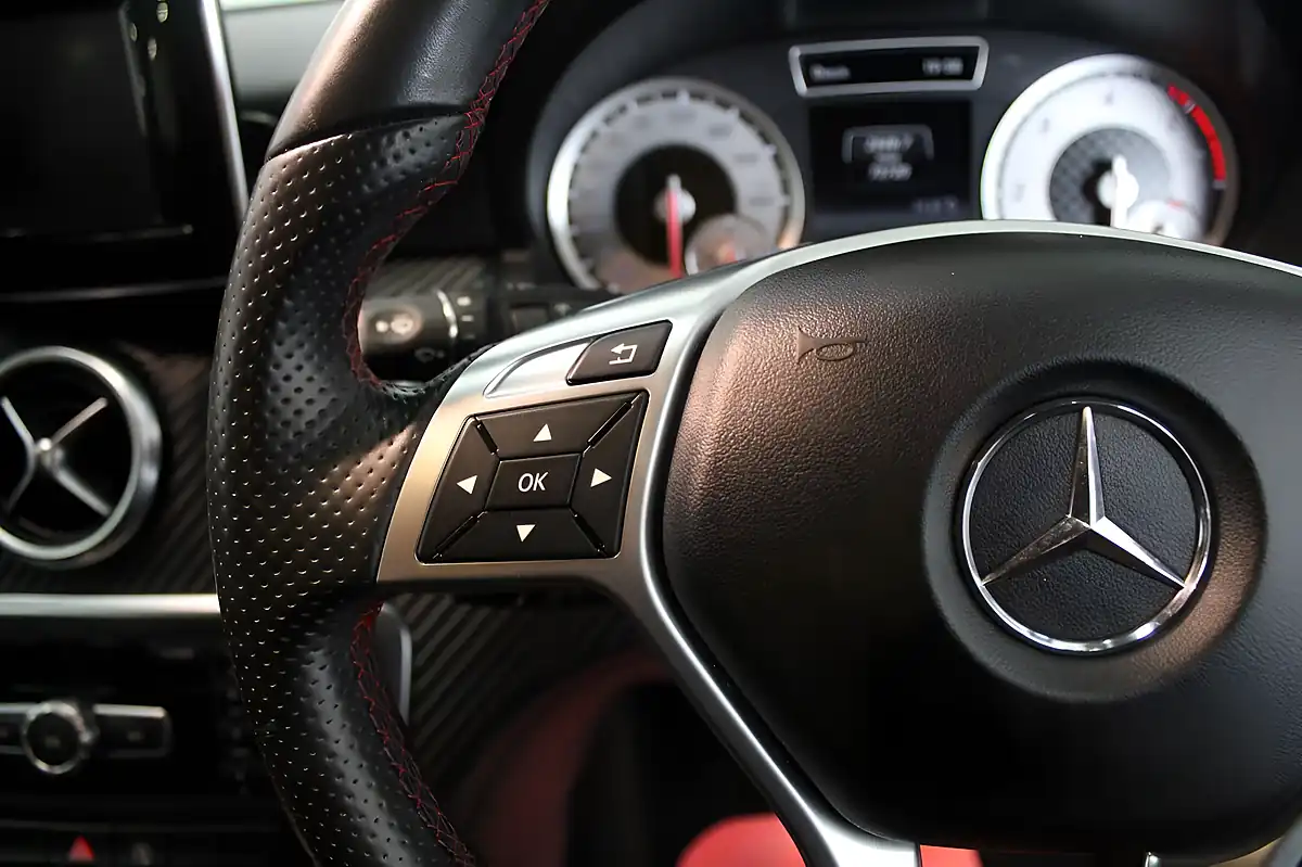 Used 2015 Mercedes-Benz a Class AMG Sport Red - Interior and Exterior details 16