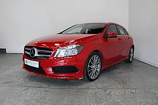 Used 2015 Mercedes-Benz a Class AMG Sport Red - Interior and Exterior details 2