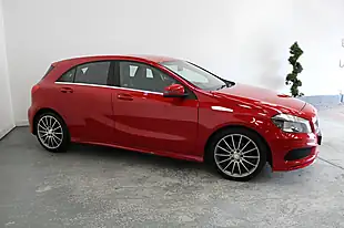 Used 2015 Mercedes-Benz a Class AMG Sport Red - Interior and Exterior details 3