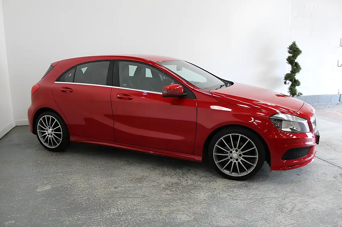 Used 2015 Mercedes-Benz a Class AMG Sport Red - Interior and Exterior details 3