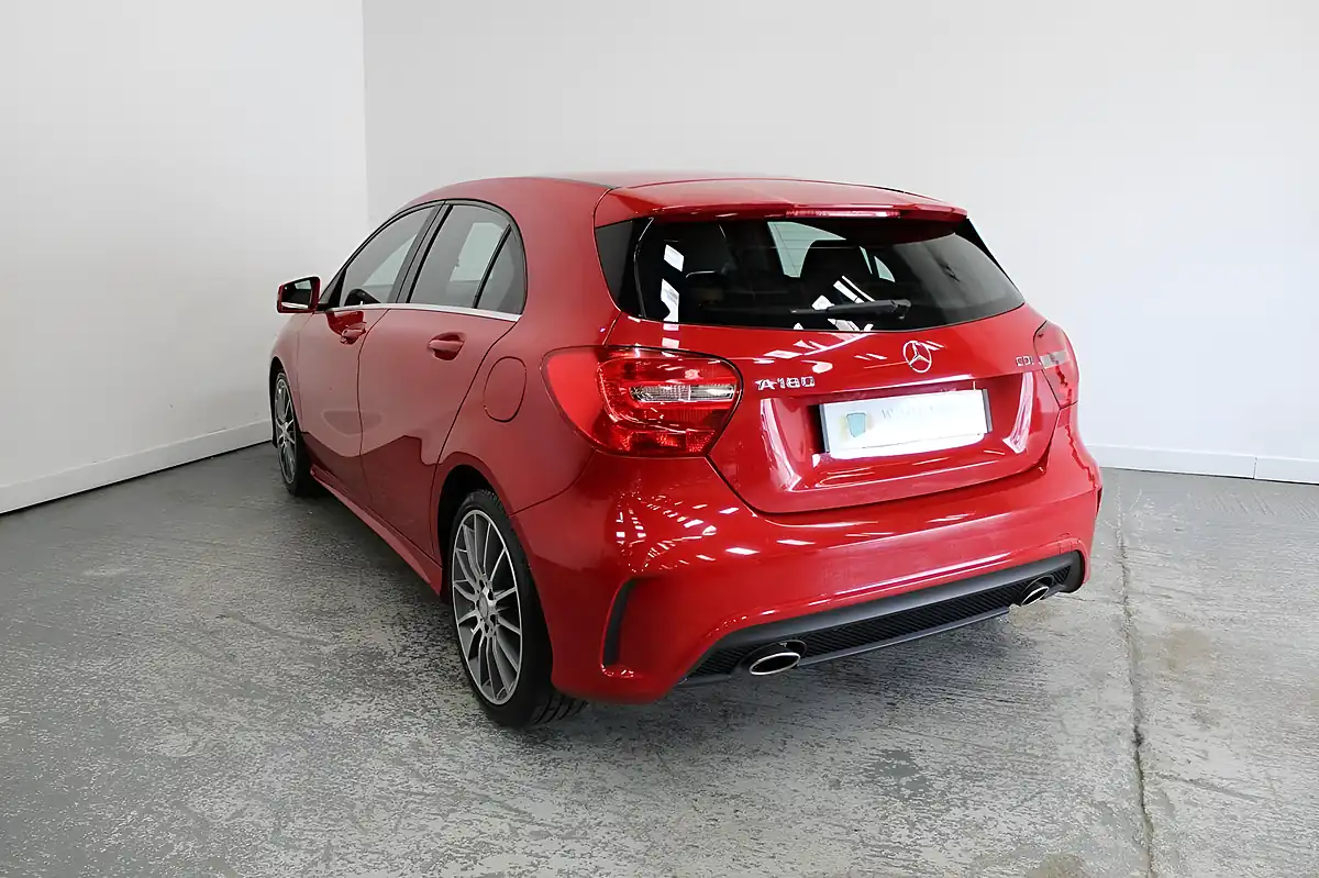 Used 2015 Mercedes-Benz a Class AMG Sport Red - Interior and Exterior details 5