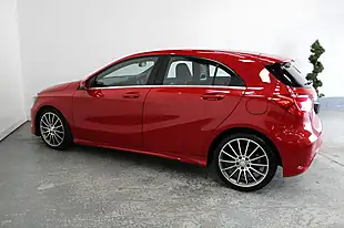 Used 2015 Mercedes-Benz a Class AMG Sport Red - Interior and Exterior details 7