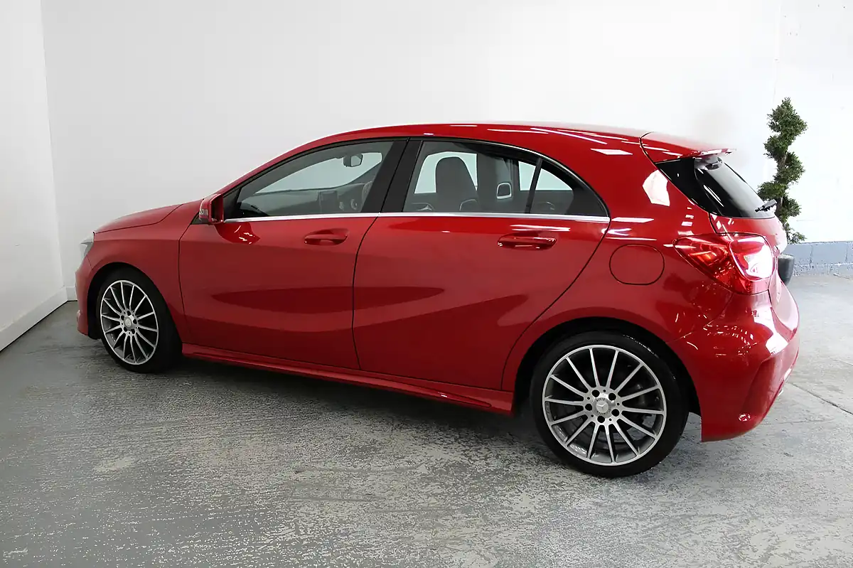 Used 2015 Mercedes-Benz a Class AMG Sport Red - Interior and Exterior details 7