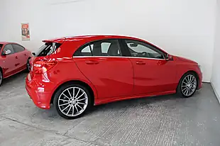 Used 2015 Mercedes-Benz a Class AMG Sport Red - Interior and Exterior details 8