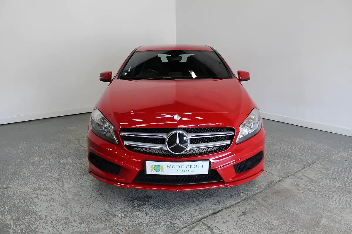 Used 2015 Mercedes-Benz a Class AMG Sport Red - Interior and Exterior details 9