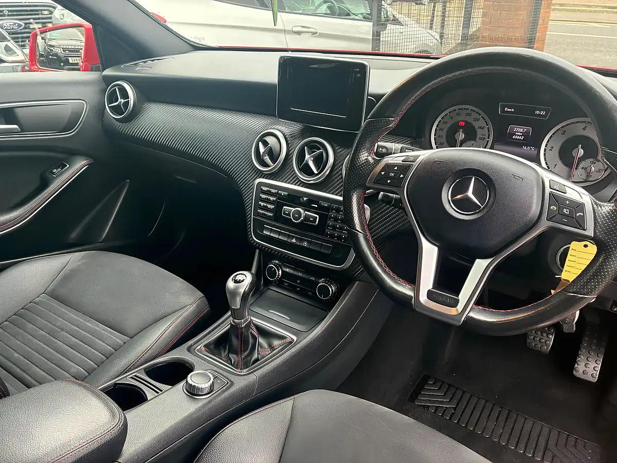 Used 2015 Mercedes-Benz a Class AMG Sport Red - Interior and Exterior details 13