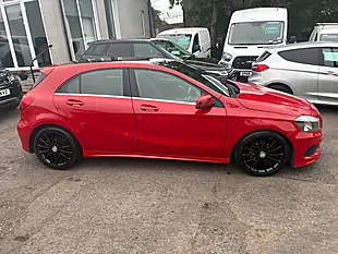 Used 2015 Mercedes-Benz a Class AMG Sport Red - Interior and Exterior details 2