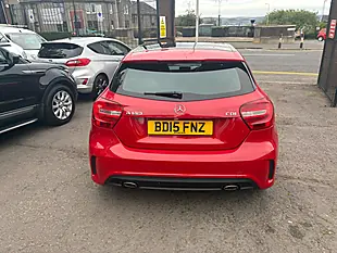 Used 2015 Mercedes-Benz a Class AMG Sport Red - Interior and Exterior details 4