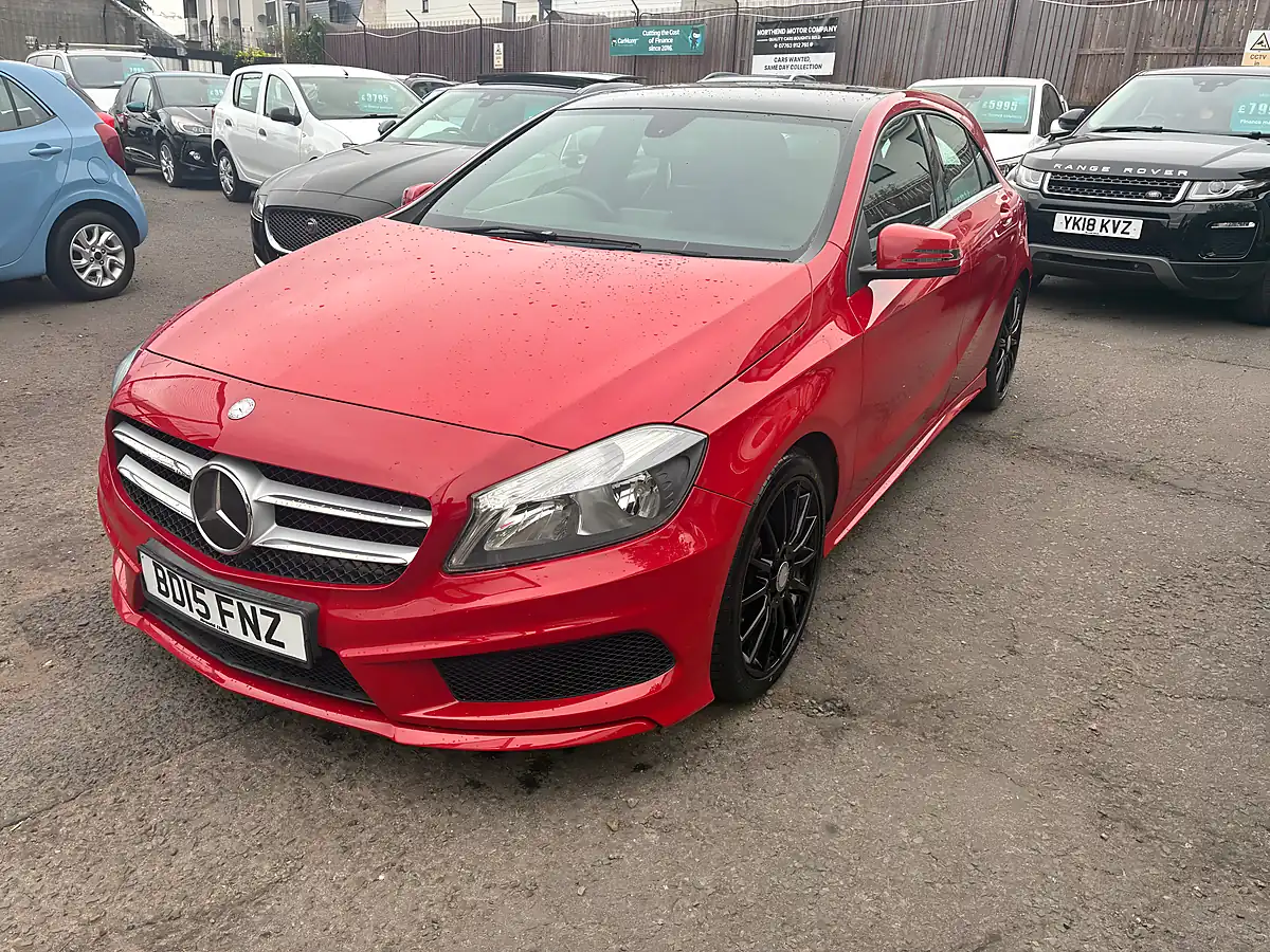 Used 2015 Mercedes-Benz a Class AMG Sport Red - Interior and Exterior details 7