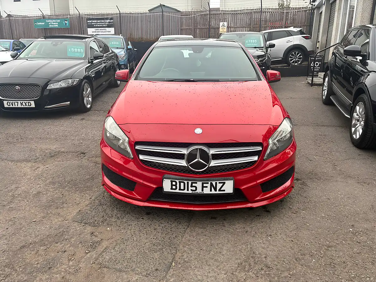 Used 2015 Mercedes-Benz a Class AMG Sport Red - Interior and Exterior details 8