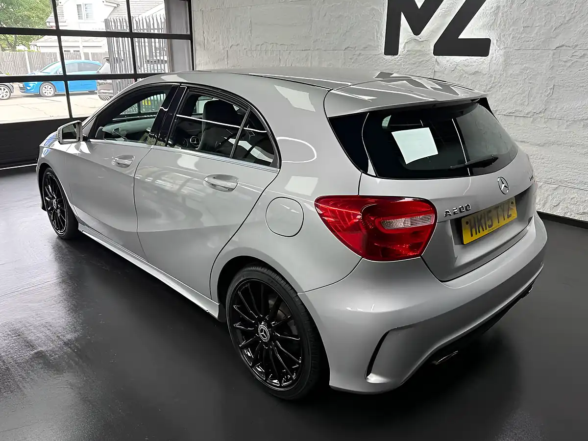 Used 2015 Mercedes-Benz a Class AMG Sport Silver - Interior and Exterior details 15