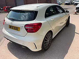Used 2015 Mercedes-Benz a Class AMG Sport White - Interior and Exterior details 3