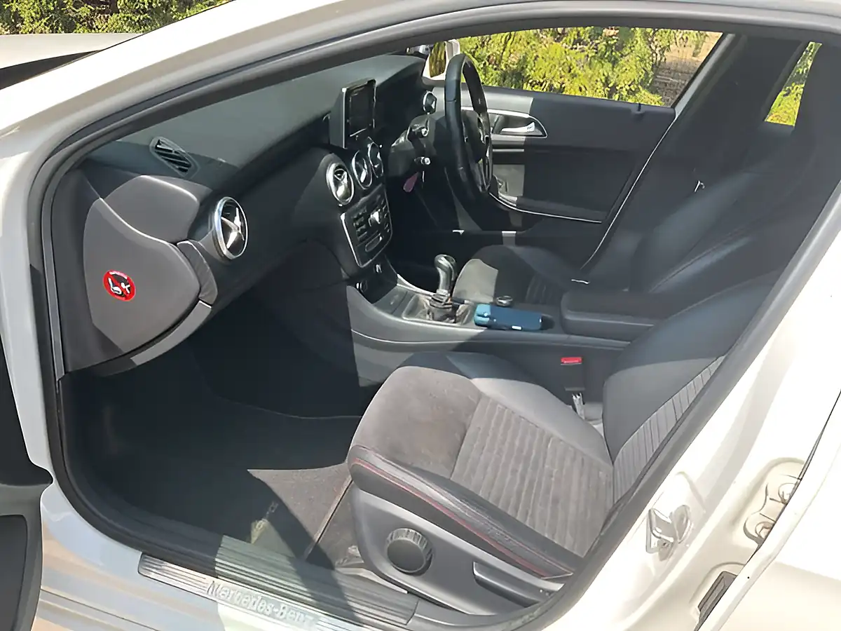Used 2015 Mercedes-Benz a Class AMG Sport White - Interior and Exterior details 5