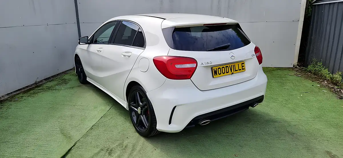 Used 2015 Mercedes-Benz a-Class AMG Sport White - Interior and Exterior details 10