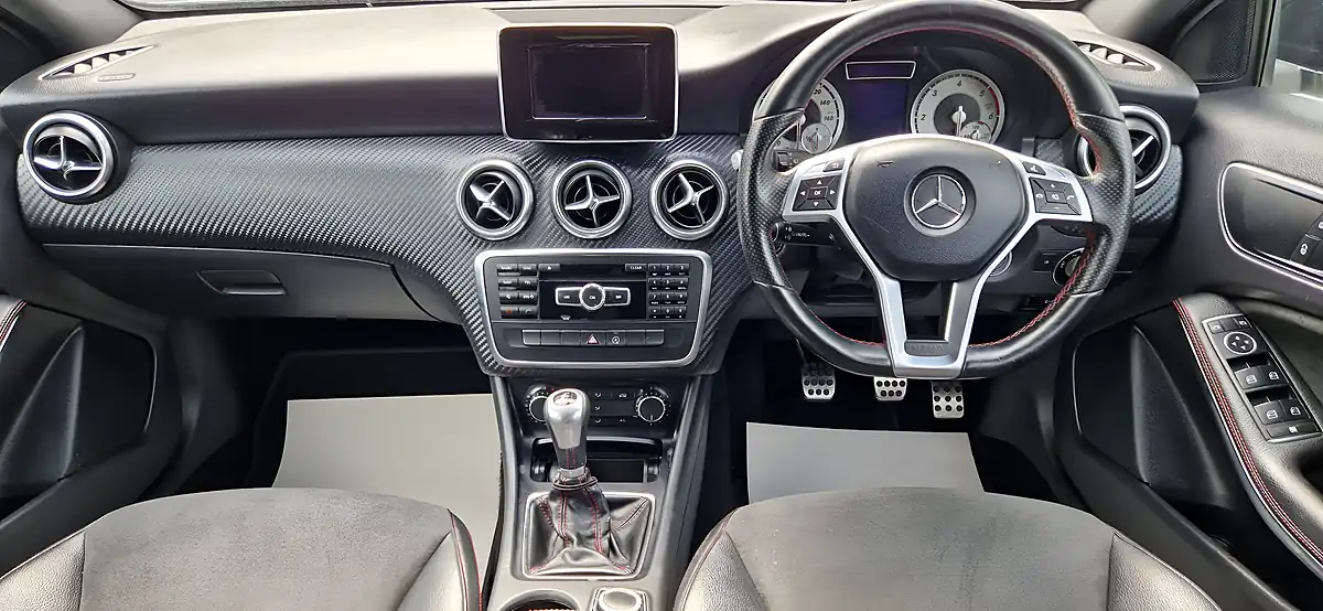 Used 2015 Mercedes-Benz a-Class AMG Sport White - Interior and Exterior details 12