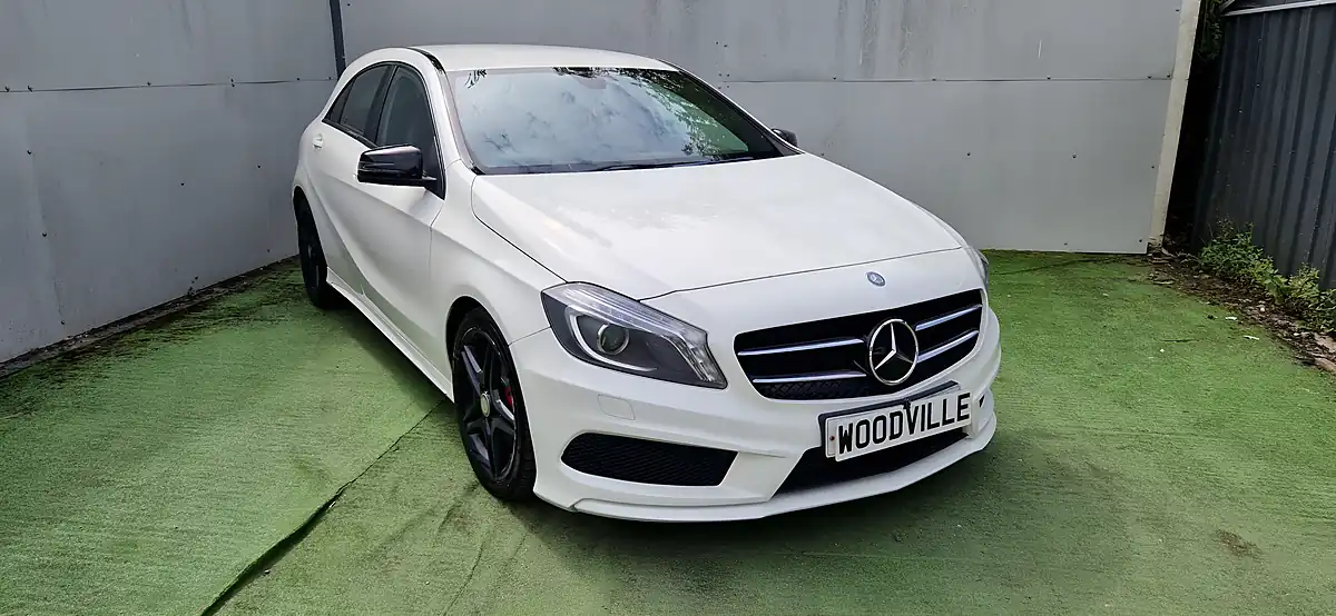 Used 2015 Mercedes-Benz a-Class AMG Sport White - Interior and Exterior details 3