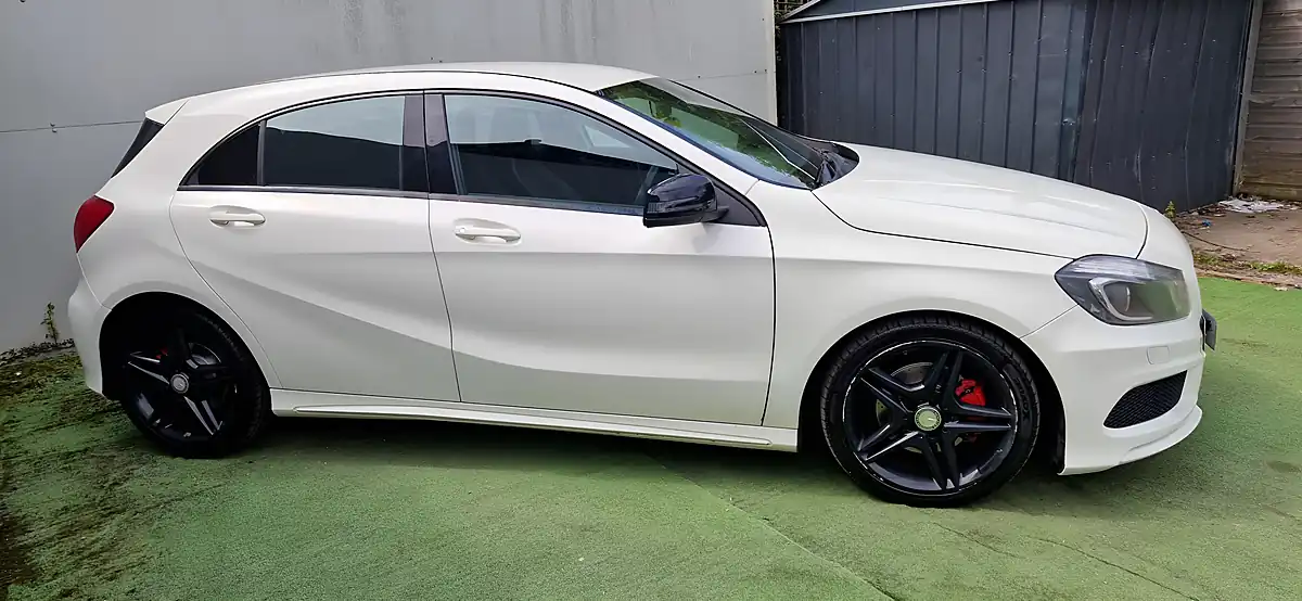 Used 2015 Mercedes-Benz a-Class AMG Sport White - Interior and Exterior details 6