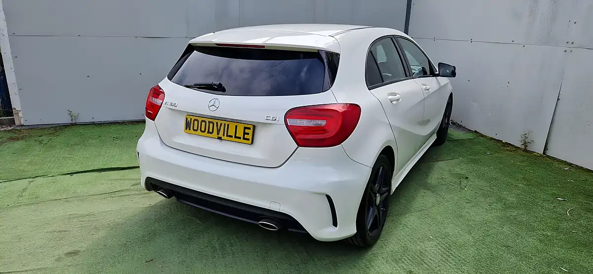 Used 2015 Mercedes-Benz a-Class AMG Sport White - Interior and Exterior details 8