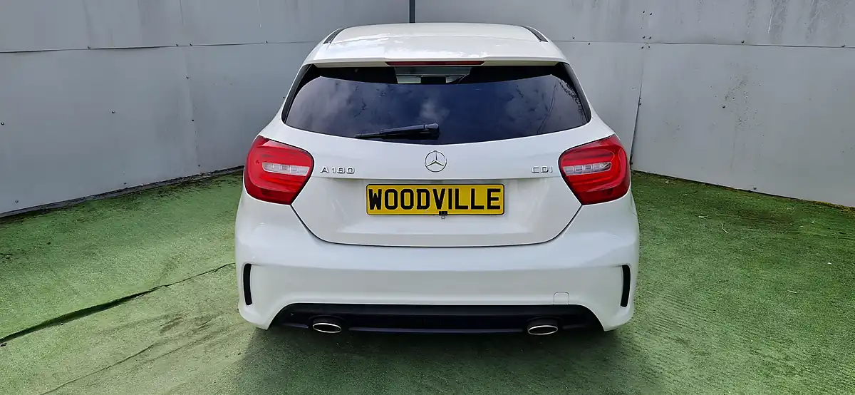 Used 2015 Mercedes-Benz a-Class AMG Sport White - Interior and Exterior details 9