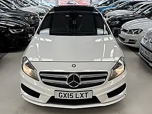 Used 2015 Mercedes-Benz a Class AMG Sport White - Interior and Exterior details 10