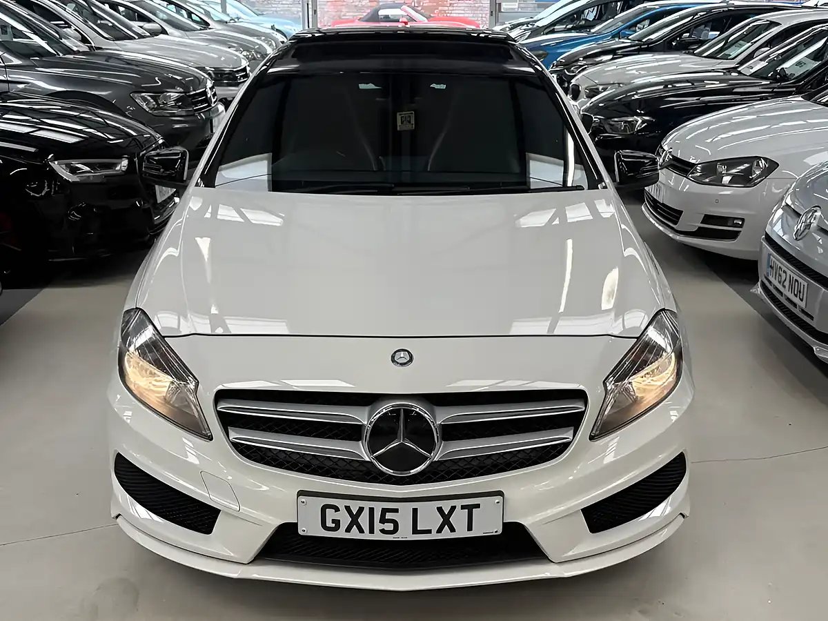 Used 2015 Mercedes-Benz a Class AMG Sport White - Interior and Exterior details 10