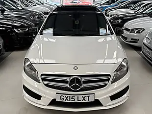 Used 2015 Mercedes-Benz a Class AMG Sport White - Interior and Exterior details 2