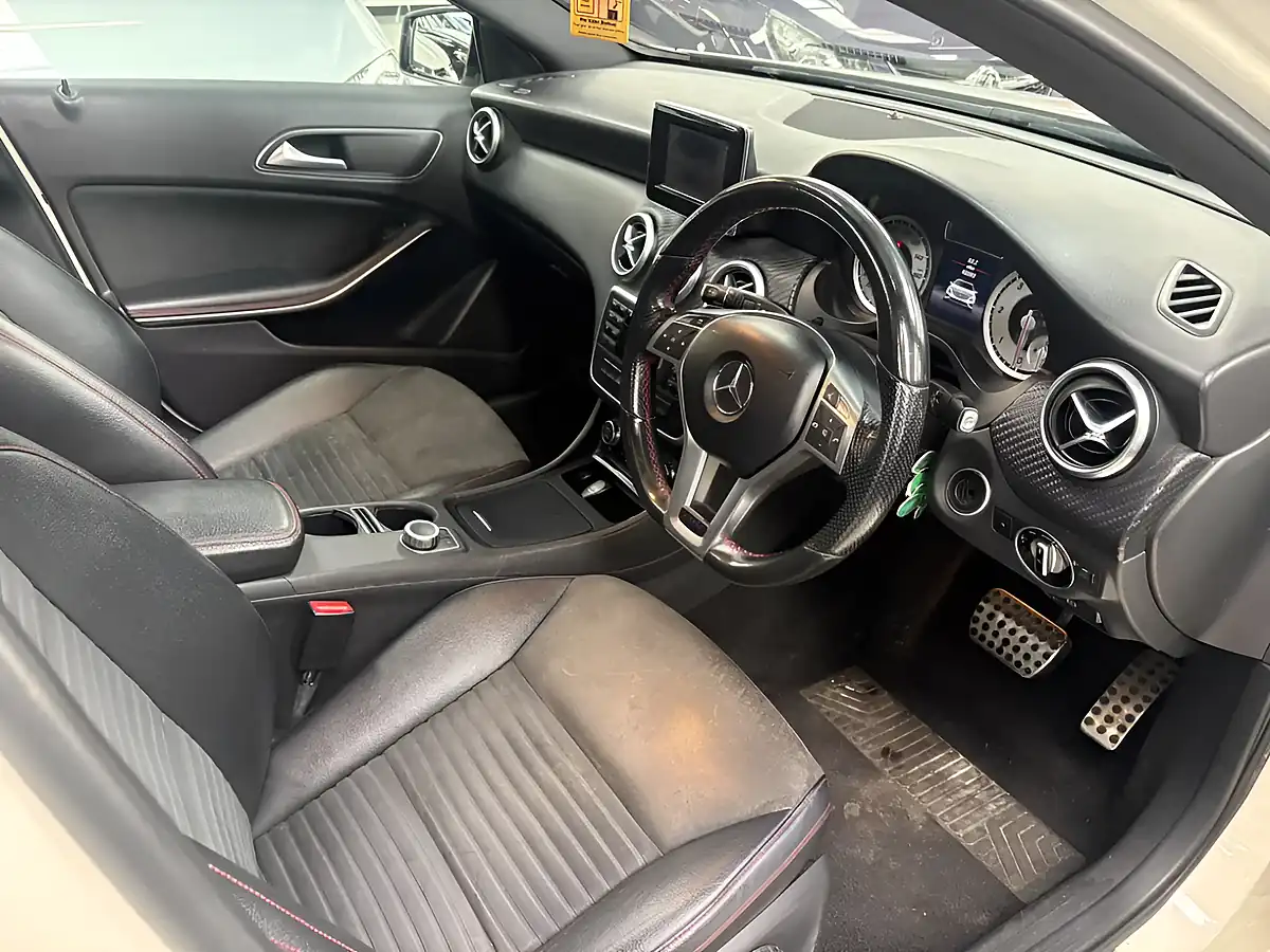 Used 2015 Mercedes-Benz a Class AMG Sport White - Interior and Exterior details 20