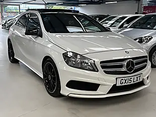 Used 2015 Mercedes-Benz a Class AMG Sport White - Interior and Exterior details 6