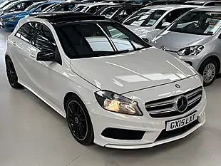 Used 2015 Mercedes-Benz a Class AMG Sport White - Interior and Exterior details 7