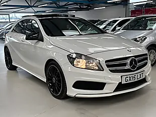 Used 2015 Mercedes-Benz a Class AMG Sport White - Interior and Exterior details 8